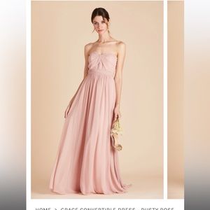 Grace Convertible Dress - Dusty Rose